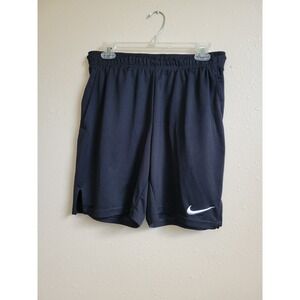Nike Dri-Fit Shorts Mens Medium Embroidered Logo Drawstring Pockets Gym Fitness